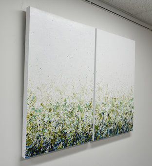 Bluegrass by Lisa Carney |  Side View of Artwork 