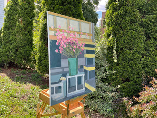 Flowers for Sale by Brian McCarty |  Side View of Artwork 