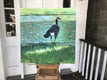 Original art for sale at UGallery.com | Gray Goose by Brian McCarty | $550 | oil painting | 20' h x 20' w | thumbnail 3