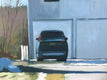 Original art for sale at UGallery.com | Two Cars by Brian McCarty | $800 | oil painting | 24' h x 36' w | thumbnail 4