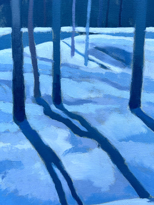 Winter Trees by Brian McCarty |   Closeup View of Artwork 