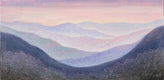 Original art for sale at UGallery.com | The Magic Hour by Brit J Oie | $975 | mixed media artwork | 15' h x 30' w | thumbnail 1