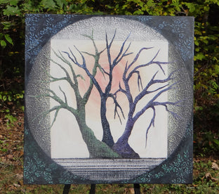 Tree of Life Trilogy by Brit J Oie |  Context View of Artwork 