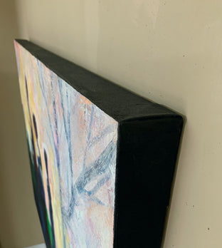 Following Closely Behind by Gena Brodie Robbins |  Side View of Artwork 