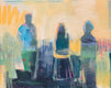 Original art for sale at UGallery.com | The Three of Us by Gena Brodie Robbins | $1,775 | acrylic painting | 24' h x 30' w | thumbnail 1