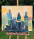 Original art for sale at UGallery.com | The Three of Us by Gena Brodie Robbins | $1,775 | acrylic painting | 24' h x 30' w | thumbnail 3