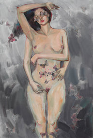 oil painting by Mika Burt titled Sensual Transcendence