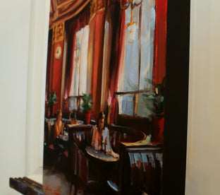 Cafe Royal by Jonelle Summerfield |  Side View of Artwork 