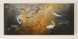 Original art for sale at UGallery.com | Ascension by Candice Eisenfeld | $4,400 | acrylic painting | 24' h x 52' w | thumbnail 4