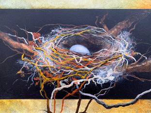 Nest from Forest by Candice Eisenfeld |   Closeup View of Artwork 