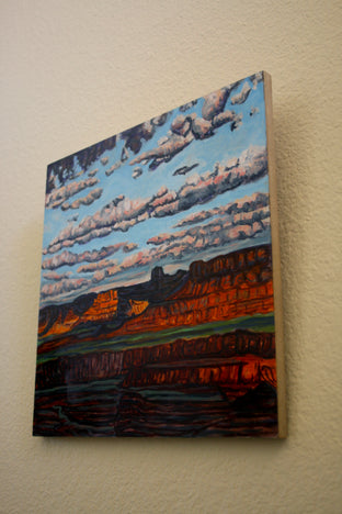 Canyonlands by Crystal DiPietro |  Side View of Artwork 