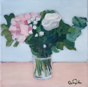 acrylic painting by Carey Parks titled Bouquet