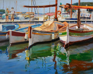 Cassis Boats by Jonelle Summerfield |  Artwork Main Image 