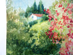 Original art for sale at UGallery.com | Joy in the Morning by Catherine McCargar | $475 | watercolor painting | 12' h x 9.5' w | thumbnail 2