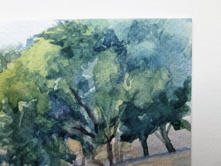 Path to Castle Rock, Autumn by Catherine McCargar |  Side View of Artwork 