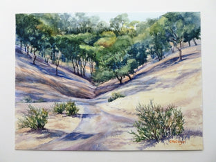 Path to Castle Rock, Autumn by Catherine McCargar |   Closeup View of Artwork 