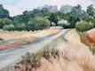 Original art for sale at UGallery.com | Shoreline Trail by Catherine McCargar | $675 | watercolor painting | 11' h x 15' w | thumbnail 4
