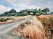 Original art for sale at UGallery.com | Shoreline Trail by Catherine McCargar | $675 | watercolor painting | 11' h x 15' w | thumbnail 1