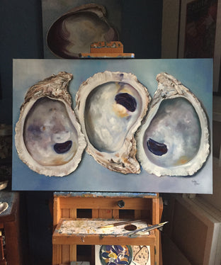 Chesapeake Oysters by Kristine Kainer |  Context View of Artwork 