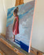 Original art for sale at UGallery.com | Shades of Summer by Claudia Verciani | $900 | oil painting | 12' h x 12' w | thumbnail 2