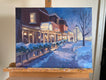 Original art for sale at UGallery.com | Snow Light by Claudia Verciani | $1,075 | oil painting | 20' h x 16' w | thumbnail 3