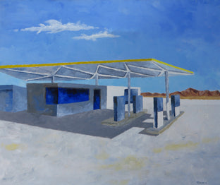 William Cody Gas Station #2 by Mitchell Freifeld |  Artwork Main Image 