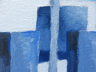 William Cody Gas Station #2 by Mitchell Freifeld |   Closeup View of Artwork 