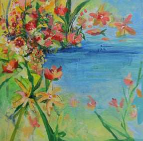 acrylic painting by Colette Wirz Nauke titled The Water of Love