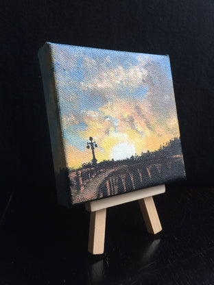 Colorado Street Bridge by Jesse Aldana |  Side View of Artwork 