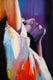 Original art for sale at UGallery.com | Colorful Bliss by Gary Leonard | $2,400 | oil painting | 36' h x 24' w | thumbnail 4