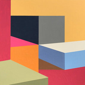 acrylic painting by Craig Rouse titled NAR: Comp #7