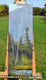 Original art for sale at UGallery.com | Adirondack by David Thelen | $1,175 | oil painting | 36' h x 12' w | thumbnail 3