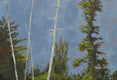 Original art for sale at UGallery.com | Adirondack by David Thelen | $1,175 | oil painting | 36' h x 12' w | thumbnail 4