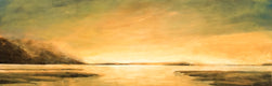 Original art for sale at UGallery.com | Daybreak by Mandy Main | $2,275 | oil painting | 20' h x 60' w | thumbnail 1