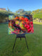 Original art for sale at UGallery.com | Flowers Hurricane by Dowa Hattem | $2,100 | acrylic painting | 31.49' h x 39.37' w | thumbnail 3