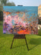 Original art for sale at UGallery.com | Wind Scatters Rose by Dowa Hattem | $2,100 | oil painting | 31.49' h x 39.37' w | thumbnail 2