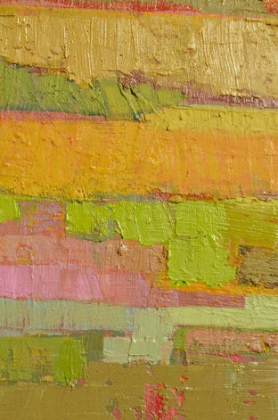 Green Fields by Srinivas Kathoju |   Closeup View of Artwork 