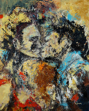 First Kiss by Wynston Edun |  Artwork Main Image 