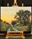 Original art for sale at UGallery.com | Walk by the Vistula River by Dariusz Choinski | $1,475 | oil painting | 16' h x 20' w | thumbnail 3