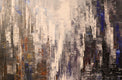 Original art for sale at UGallery.com | Urban Ramparts by Tatiana Iliina | $3,050 | acrylic painting | 36' h x 36' w | thumbnail 4