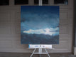 Original art for sale at UGallery.com | Spring Moon by Benjamin Thomas | $1,525 | acrylic painting | 34' h x 34' w | thumbnail 3