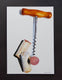 Original art for sale at UGallery.com | Red Uncorked by Dwight Smith | $300 | watercolor painting | 10' h x 7' w | thumbnail 3