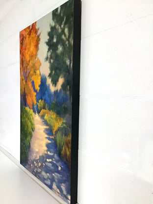 Autumn Passage by Elizabeth Garat |  Side View of Artwork 