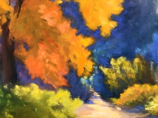 Autumn Passage by Elizabeth Garat |   Closeup View of Artwork 