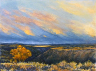 Taos Gorge Landscape by Elizabeth Garat |  Artwork Main Image 