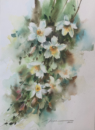 My Beloved Jasmines by Fatemeh Kian |  Artwork Main Image 