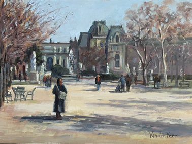 oil painting by Faye Vander Veer titled February in Paris