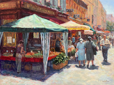 oil painting by Faye Vander Veer titled Le Marche