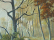 Original art for sale at UGallery.com | Fisherman's Trail by Gail Greene | $500 | oil painting | 12' h x 24' w | thumbnail 4