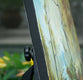Original art for sale at UGallery.com | Fisherman's Trail by Gail Greene | $500 | oil painting | 12' h x 24' w | thumbnail 2
